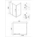Душевое ограждение NIAGARA NG-42-9AG-A80G