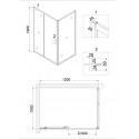 Душевое ограждение NIAGARA NG-62-12A-A100
